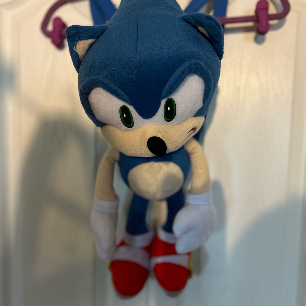 Nike Blue and Red Stuffed Animal Plush